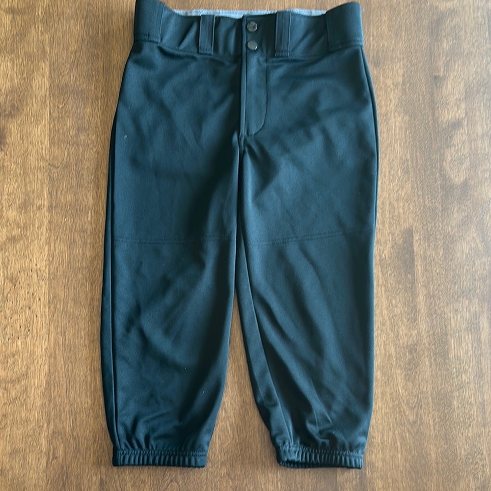 Girls Mizuno softball pants youth large